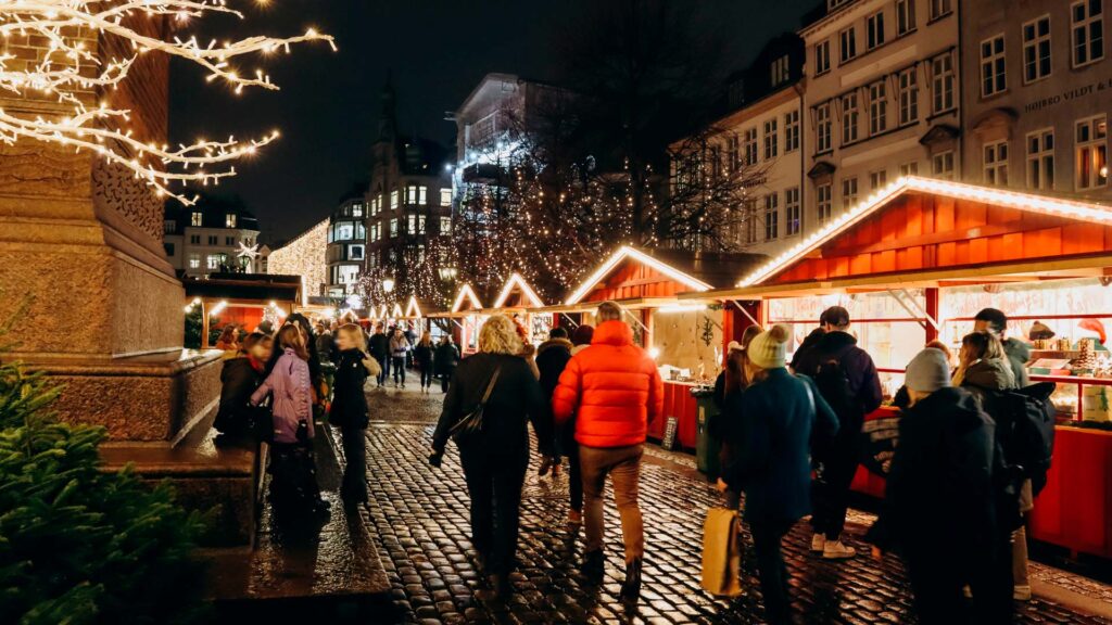 Christmas market of Copenhagen