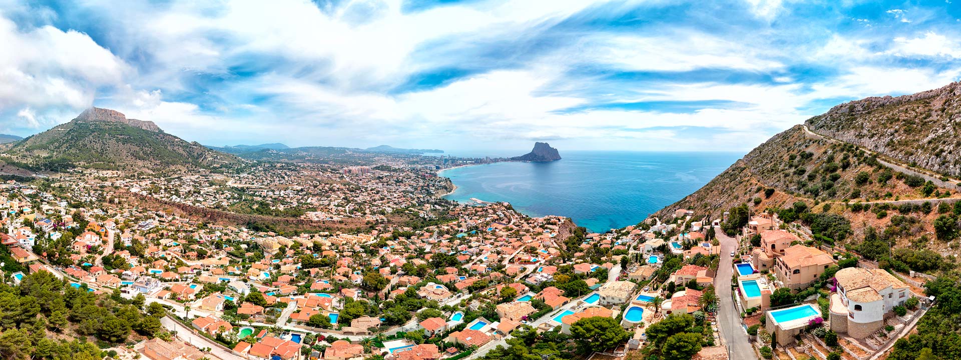 Calpe city Mediterranean Sea 02