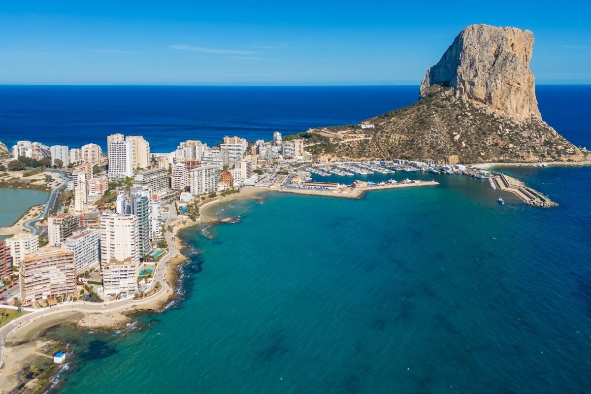 Calpe city and Penon de Ifac 01