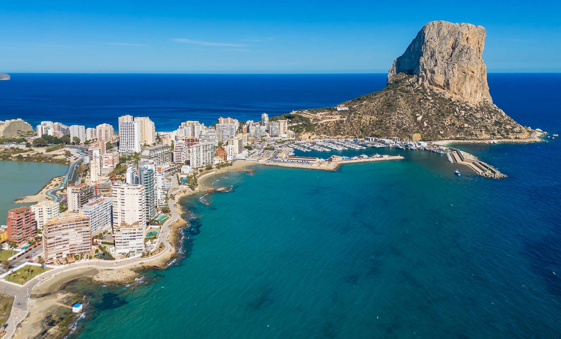 Calpe city and Penon de Ifac 01